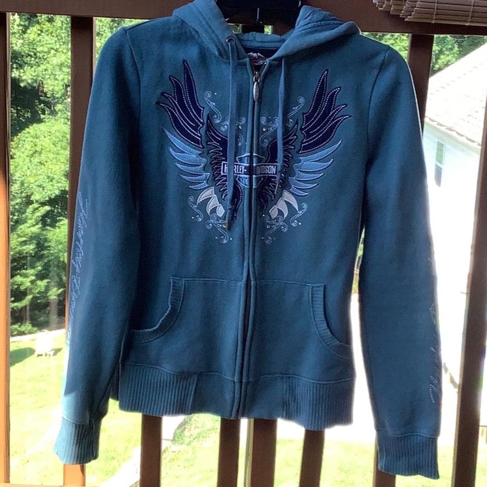 Harley Davidson Zipper Hoodie